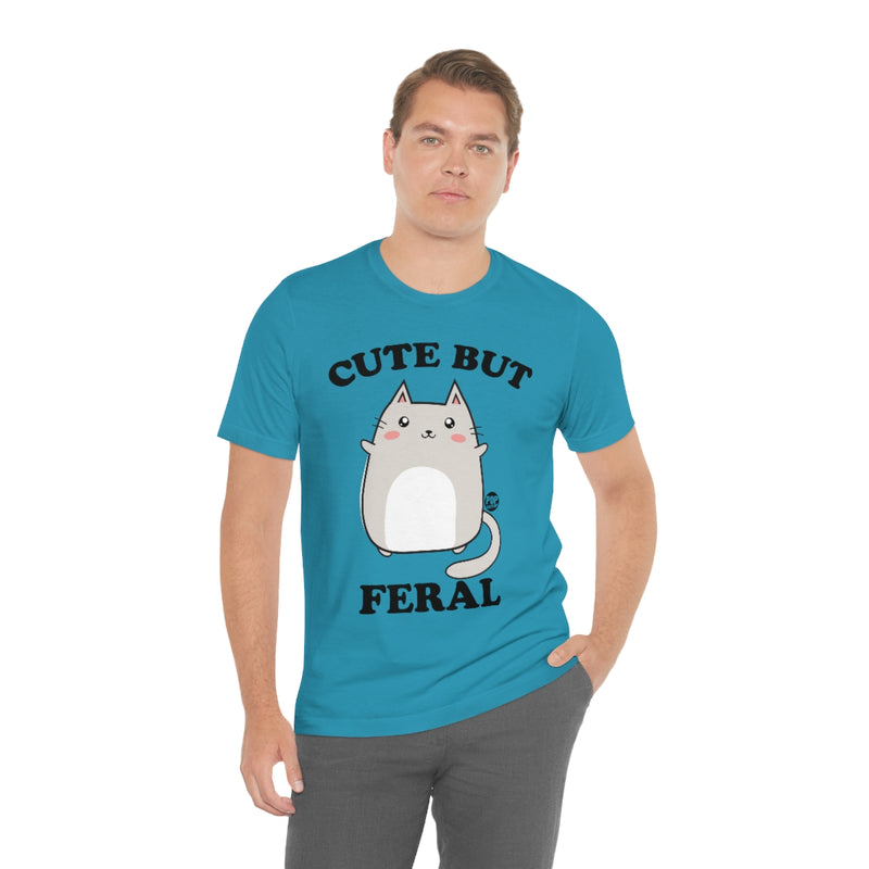 Load image into Gallery viewer, Cute But Feral Unisex Tee
