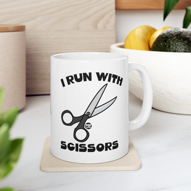 Load image into Gallery viewer, I Run With Scissors Mug
