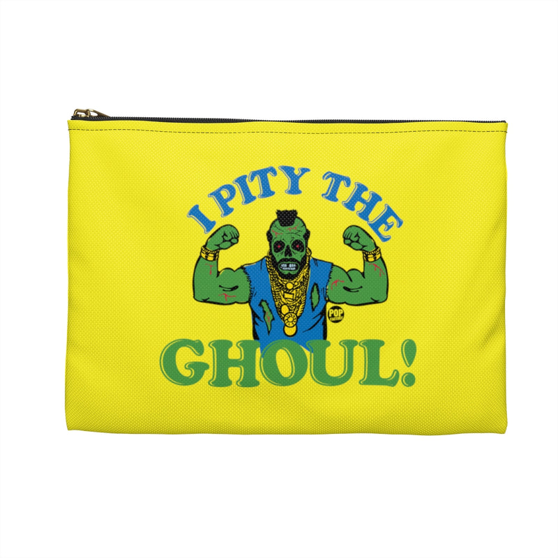 Load image into Gallery viewer, I Pity The Ghoul Mr T Zip Pouch
