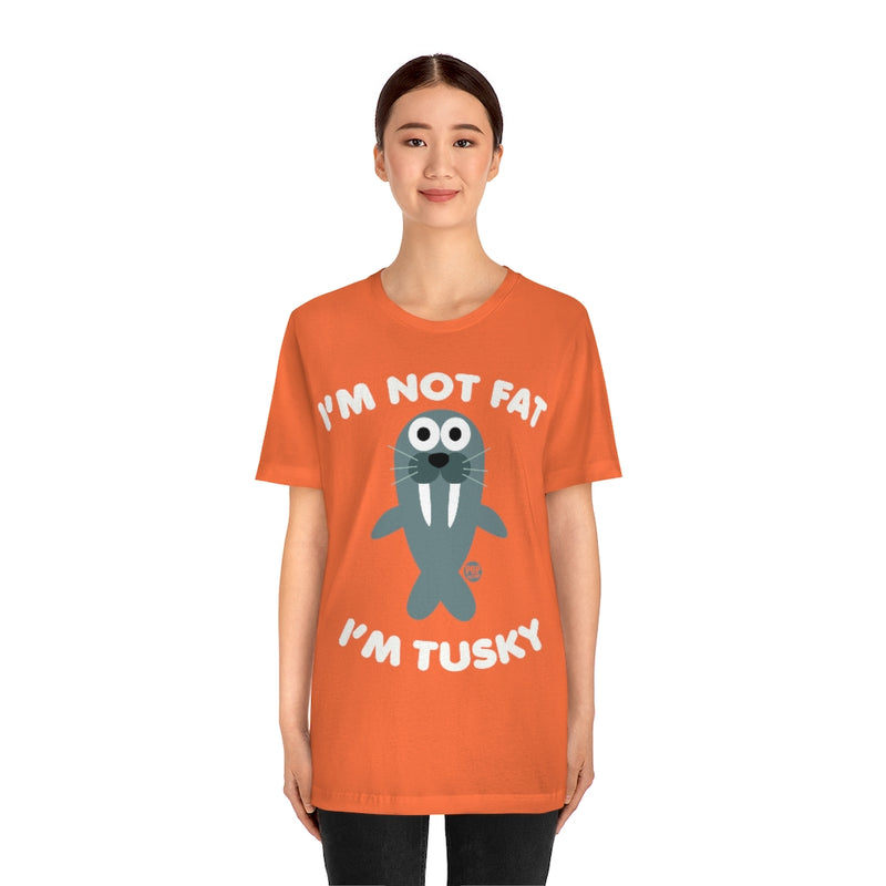 Load image into Gallery viewer, Not Fat Husky Walrus Unisex Tee
