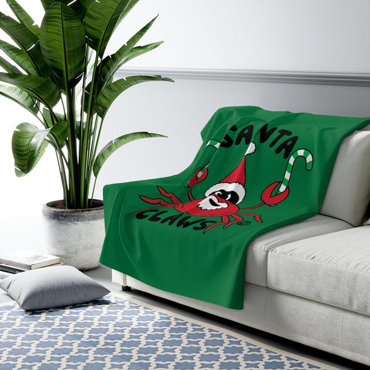 Santa Claws Crab Blanket