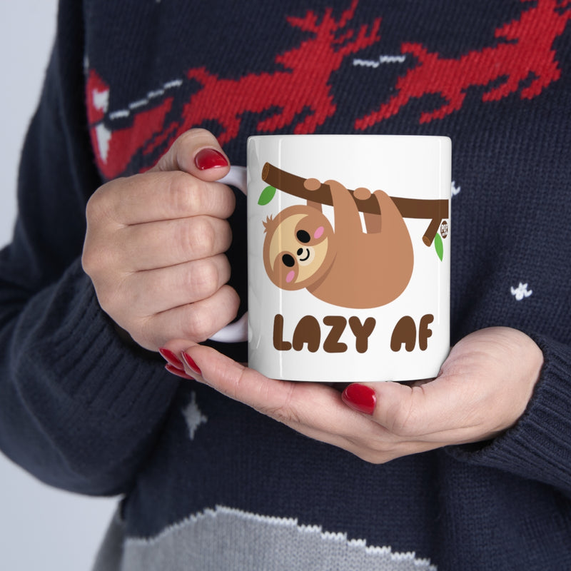 Load image into Gallery viewer, Lazy AF Sloth Mug
