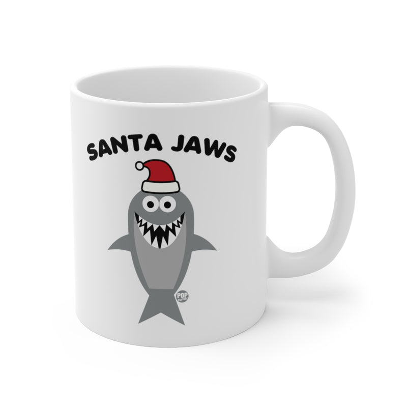 Load image into Gallery viewer, Santa Jaws Shark Mug
