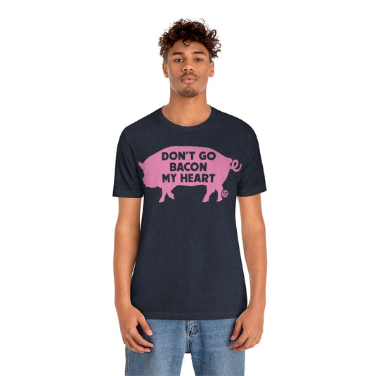 Bacon My Heart Pig Unisex Tee