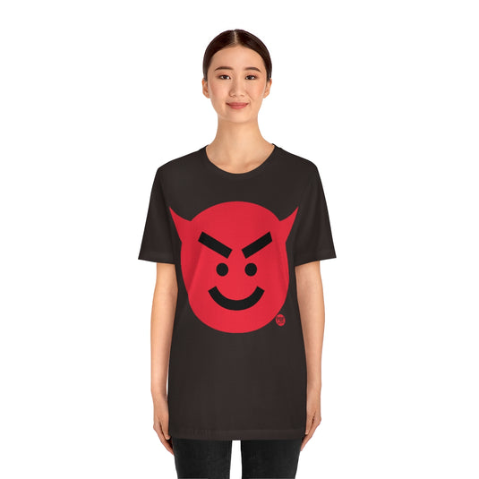 Devil Smiley Face Unisex Tee
