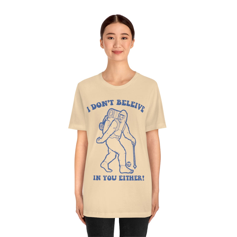 Load image into Gallery viewer, Believe Bigfoot Unisex Tee
