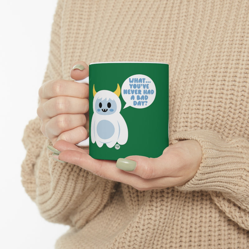 Load image into Gallery viewer, Bad Day Abominable Snowman Mug
