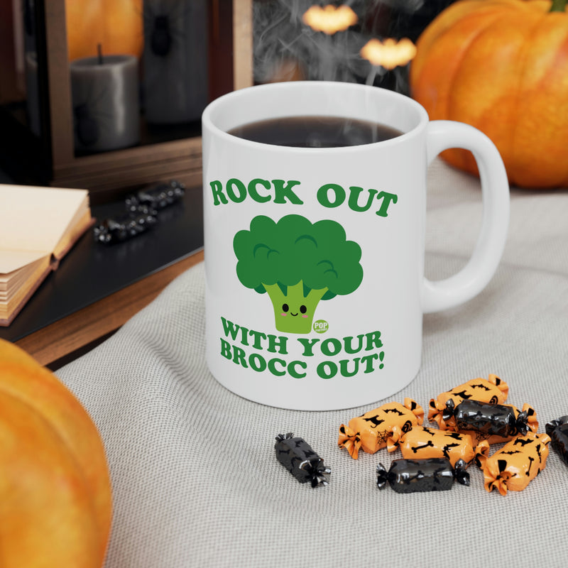 Load image into Gallery viewer, Rock Out With Your Broc Out ! Coffee Mug

