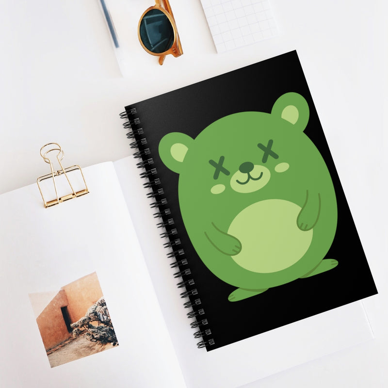 Load image into Gallery viewer, Deadimals Bear Notebook
