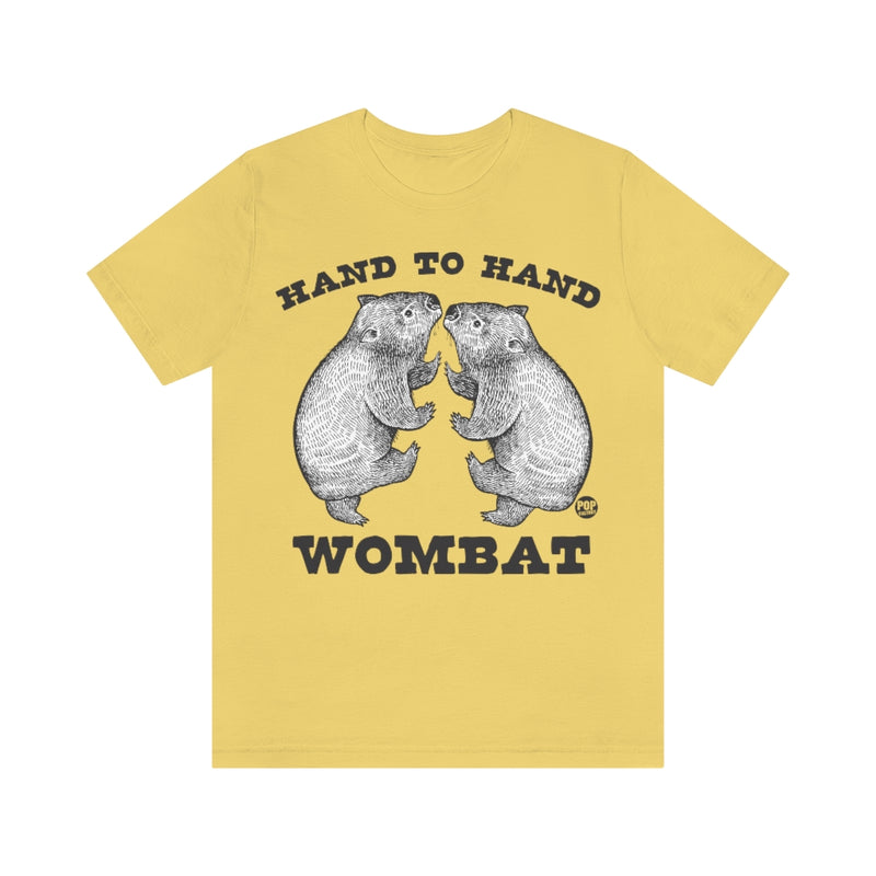 Load image into Gallery viewer, Hand To Hand Wombat Unisex Tee
