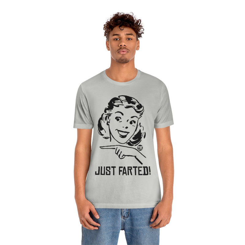 Load image into Gallery viewer, Just Farted Unisex Tee
