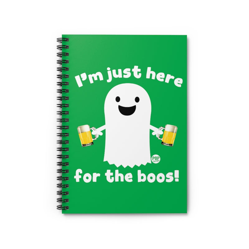 Load image into Gallery viewer, Here For Boos Ghost Notebook
