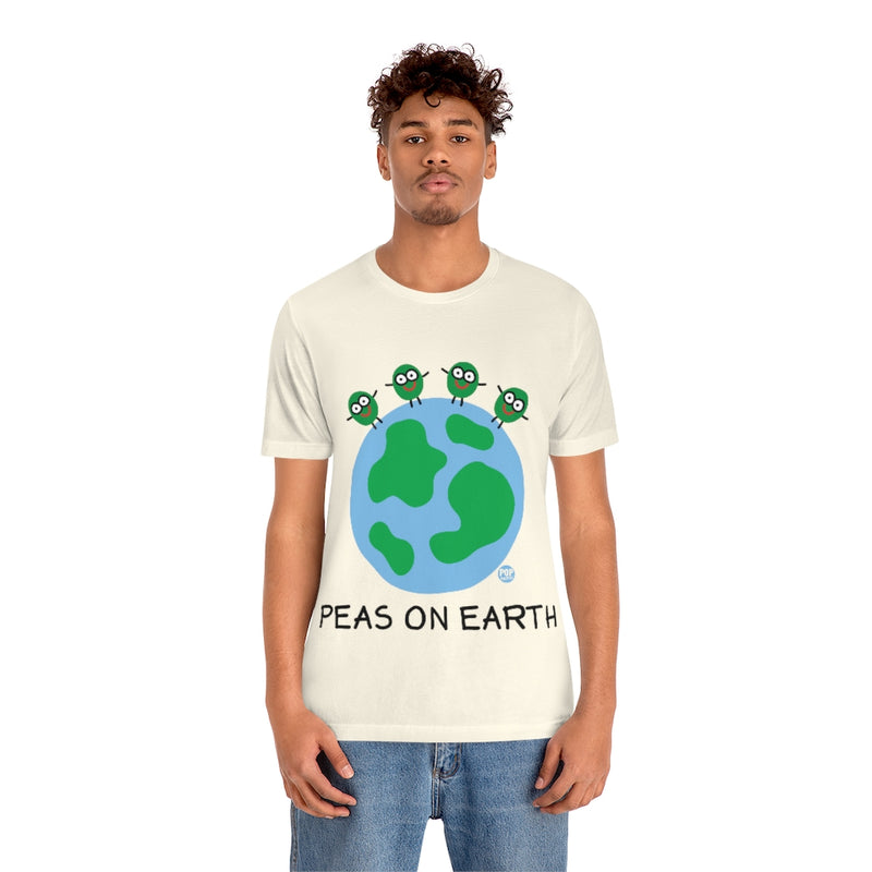 Load image into Gallery viewer, Peas On Earth Unisex Tee
