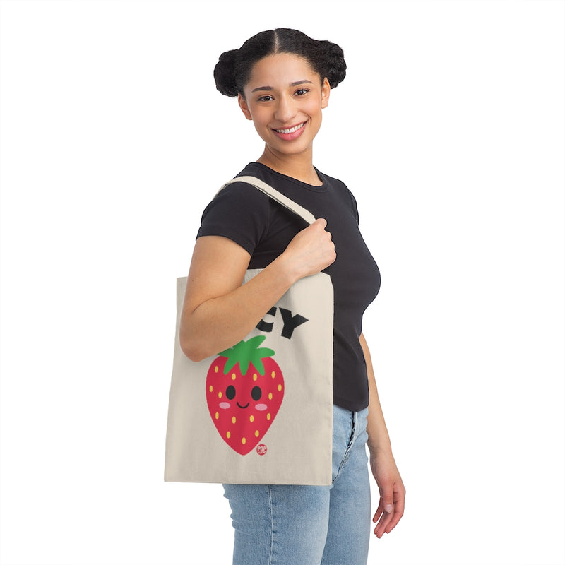 Load image into Gallery viewer, Juicy Strawberry Tote
