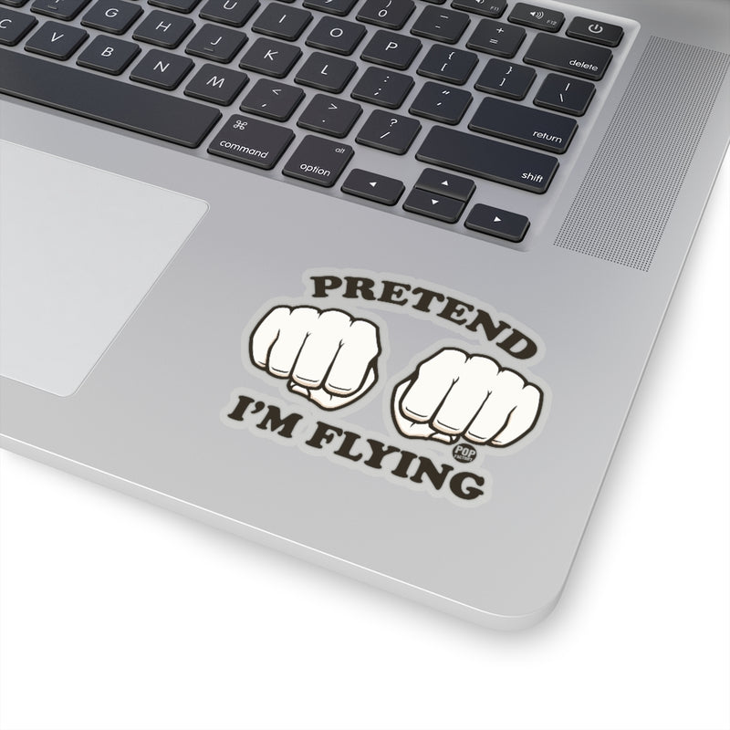Load image into Gallery viewer, Pretend Flying Fists Sticker
