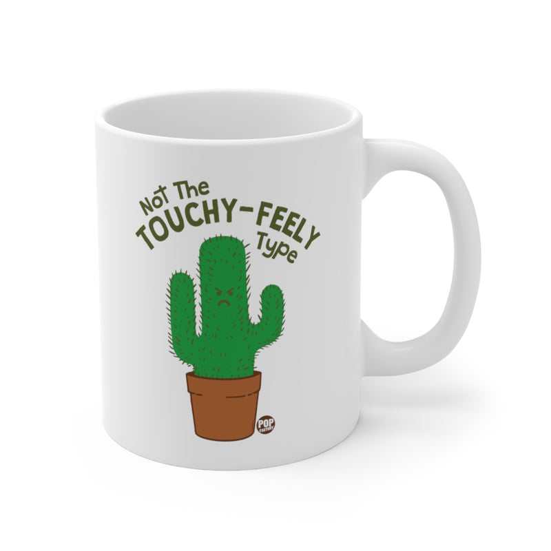 Load image into Gallery viewer, Not Touchy Feely Type Cactus Mug
