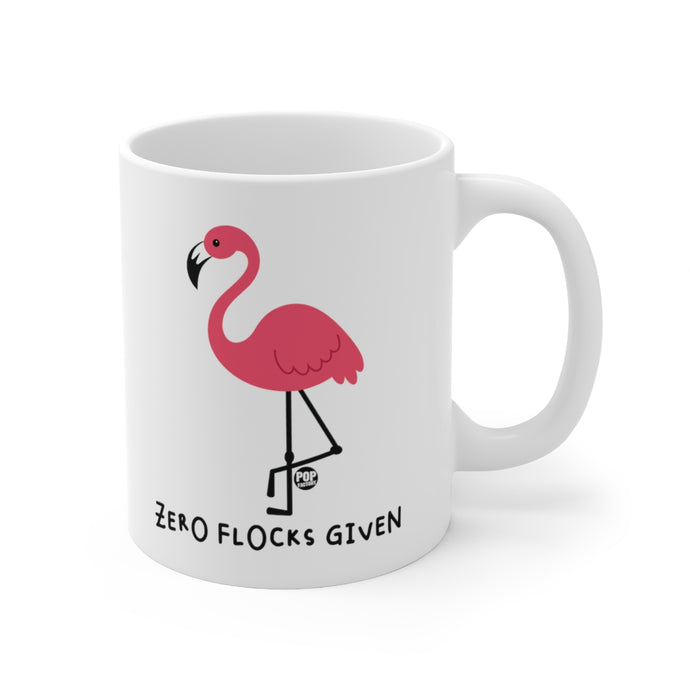 Zero Flocks Given Flamingo Mug