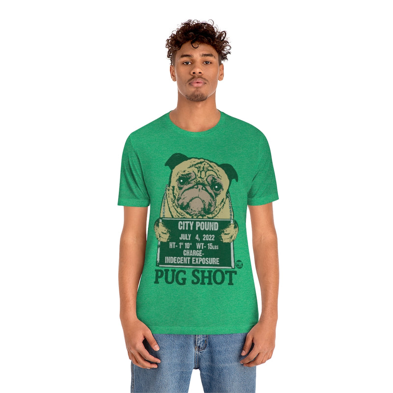 Load image into Gallery viewer, Pug Shot City Pound Unisex Tee
