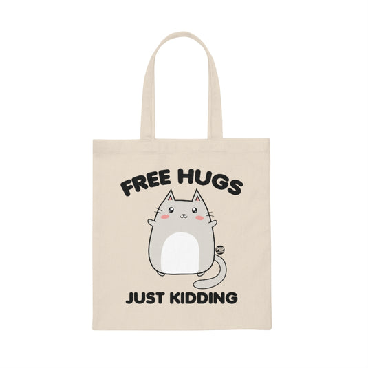 Free Hugs Cat Tote