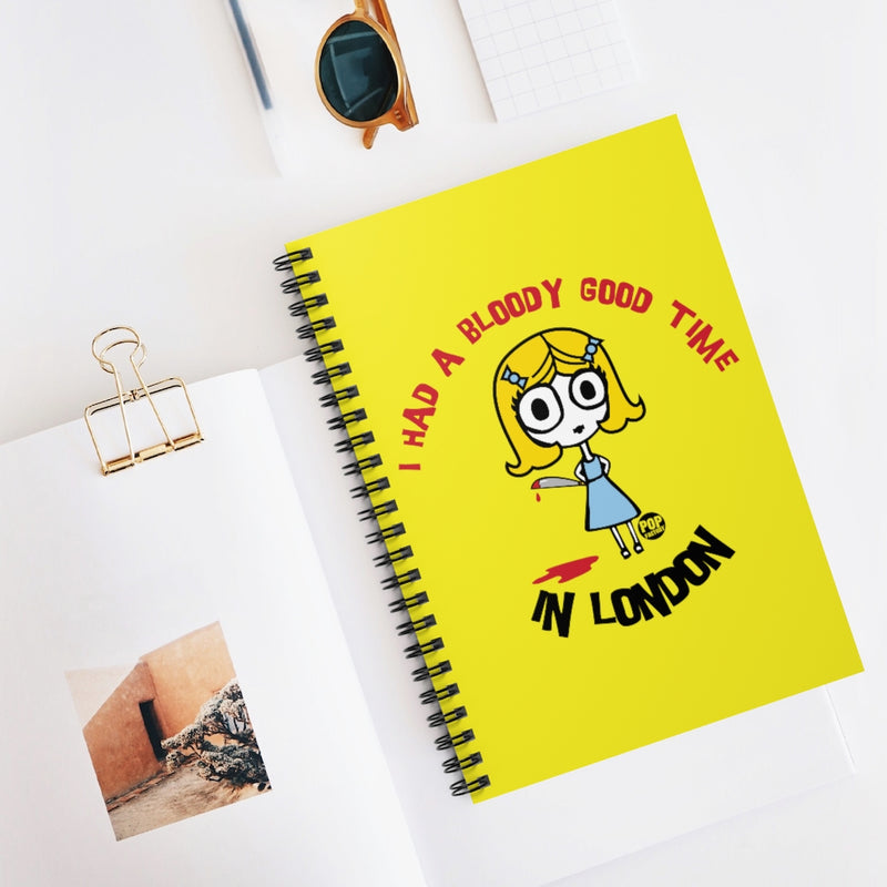 Load image into Gallery viewer, Uk - Bloody Good Time London Notebook
