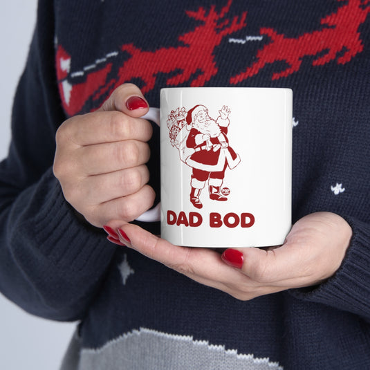 Dad Bod Santa Mug