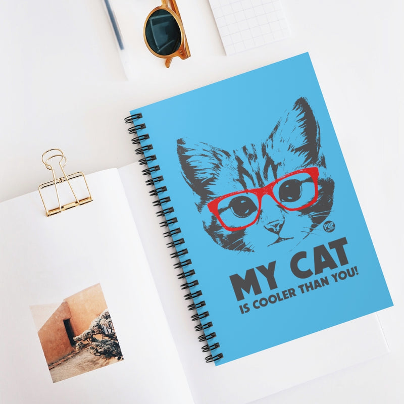 Load image into Gallery viewer, My Cat Cooler Than You Notebook #2
