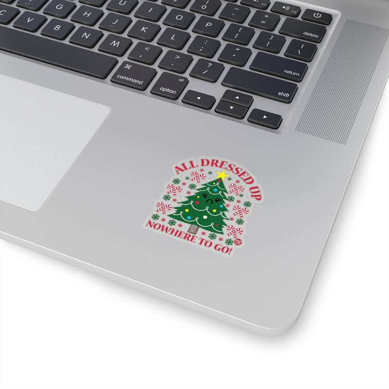 Load image into Gallery viewer, All Dressed Up Xmas Tree Sticker
