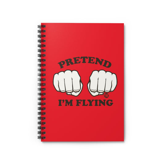 Pretend Flying Fists Notebook