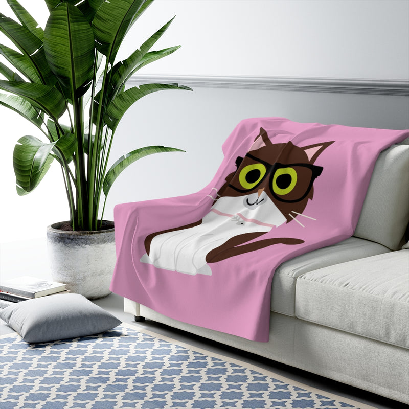Load image into Gallery viewer, Bow Wow Meow Ragamuffin Blanket
