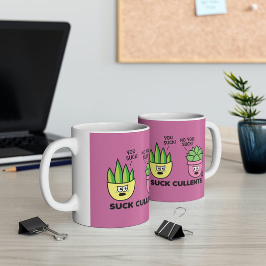 Suck Cullents Coffee Mug