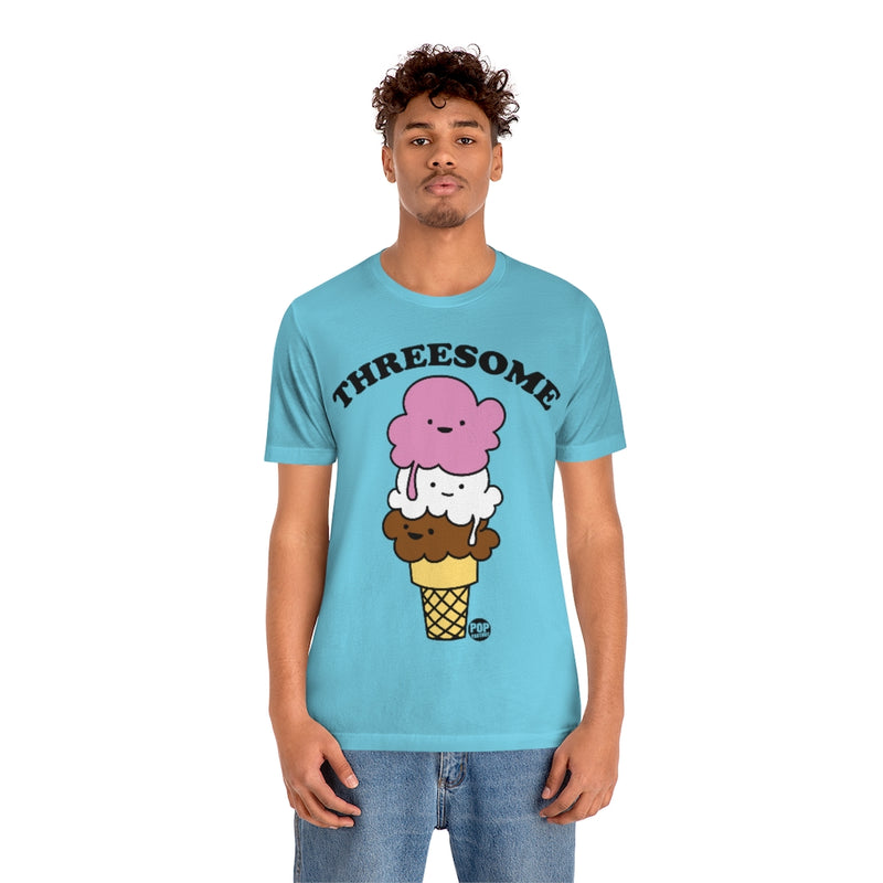 Load image into Gallery viewer, Threesome Icecream Unisex Tee
