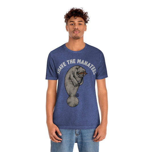Shave The Manatees Unisex Tee