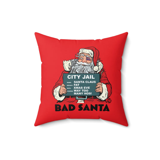 Bad Santa Pillow
