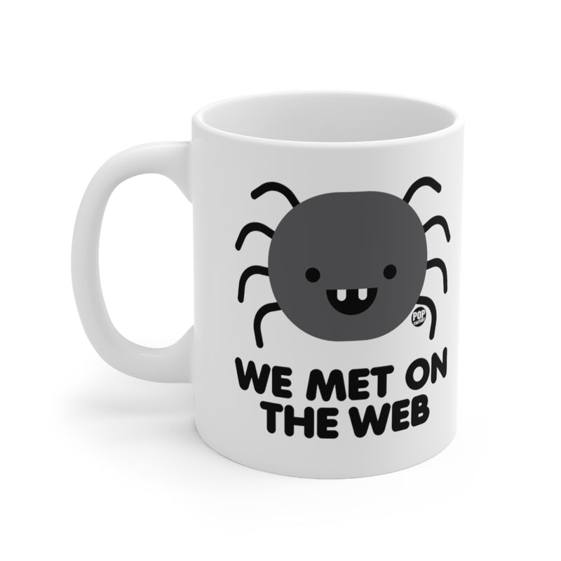 Load image into Gallery viewer, We Met On Web Spider Mug
