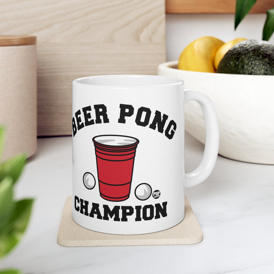 Beer Pong Champion Mug