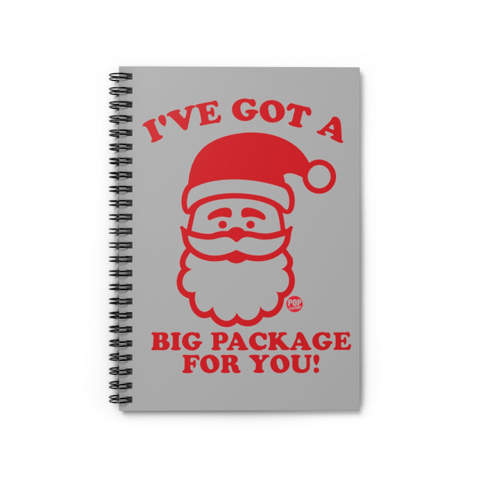 Santa Big Package Notebook