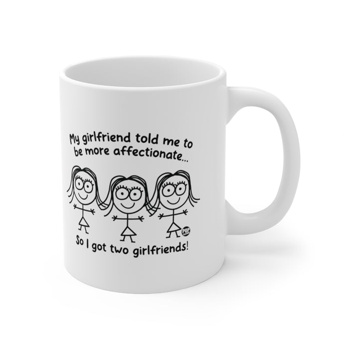 Two Girlfriends Girl Mug