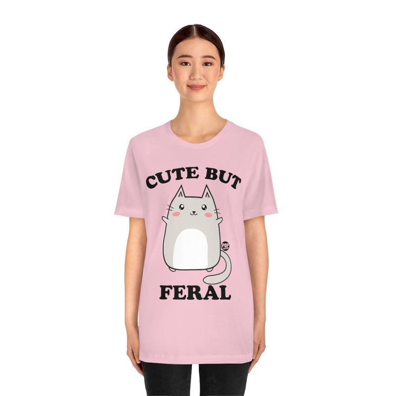 Load image into Gallery viewer, Cute But Feral Unisex Tee
