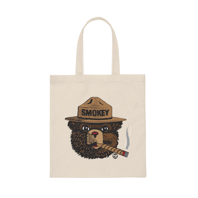 Smoking Smokey Bear Tote