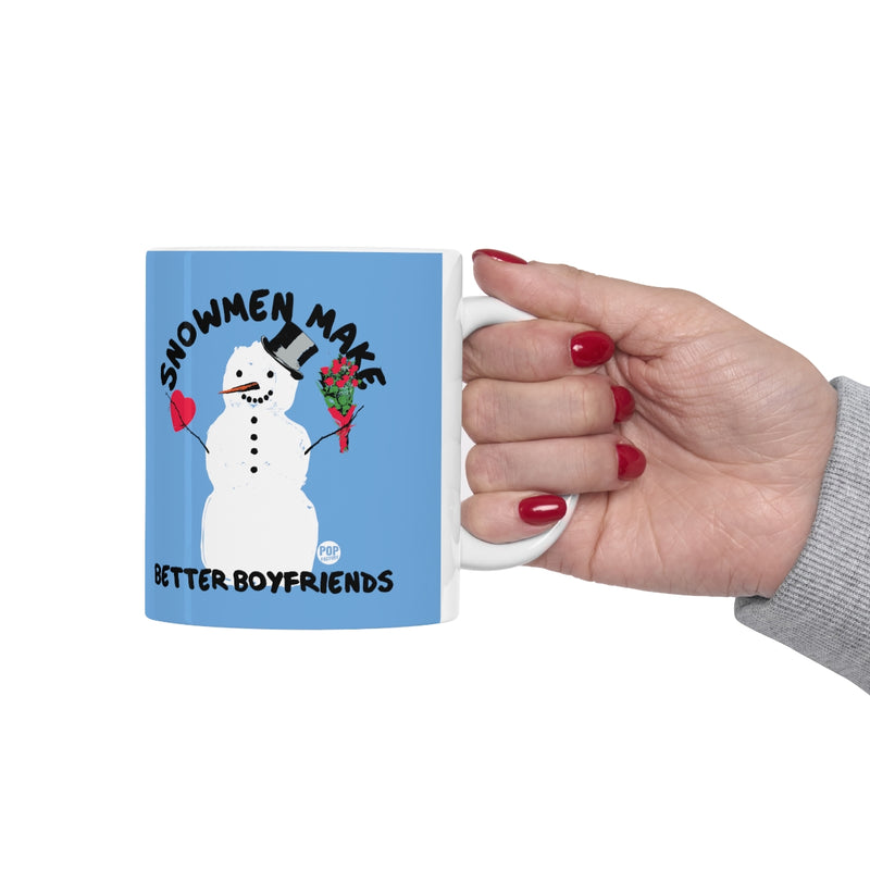 Load image into Gallery viewer, Snowmen Make Better Bfs Mug
