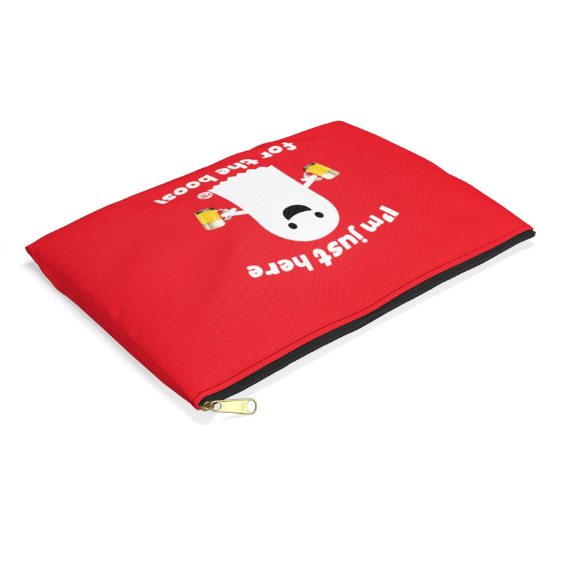 Load image into Gallery viewer, Here For Boos Ghost Zip Pouch
