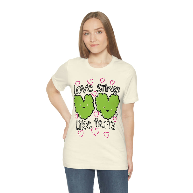 Load image into Gallery viewer, Love Stinks Like Farts Unisex Tee

