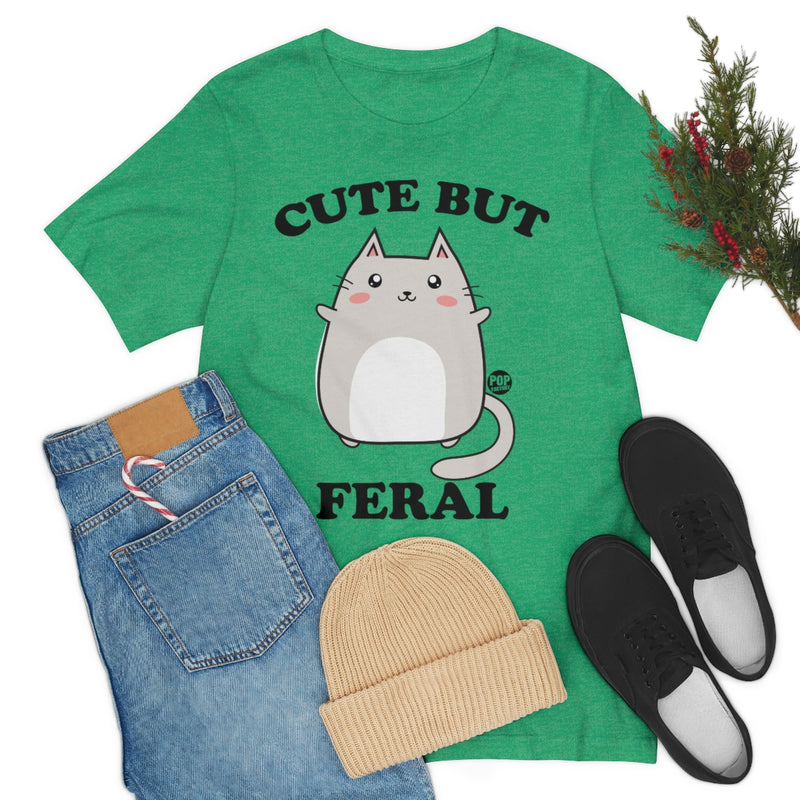 Load image into Gallery viewer, Cute But Feral Unisex Tee
