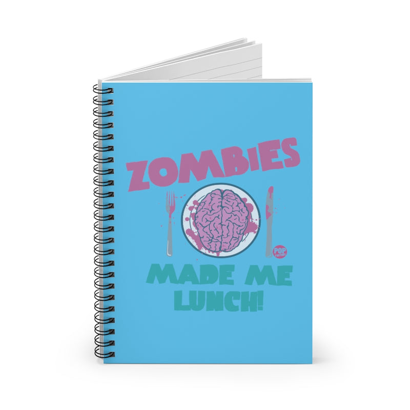 Load image into Gallery viewer, Zombies Made Lunch Notebook
