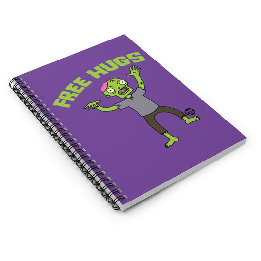 Free Hugs Zombie Notebook