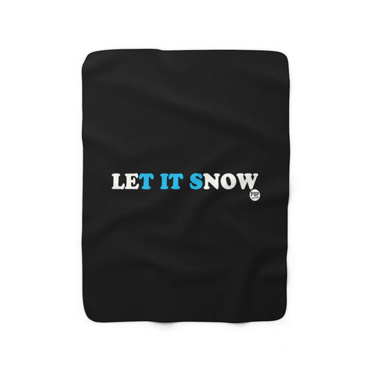 Let It Snow Tits Blanket