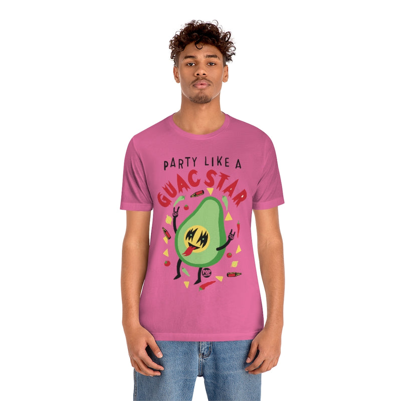 Load image into Gallery viewer, Party Like Guac Star Unisex Tee
