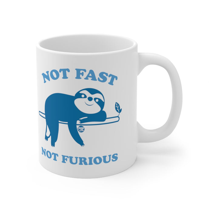 Not Fast Not Furious Sloth Mug