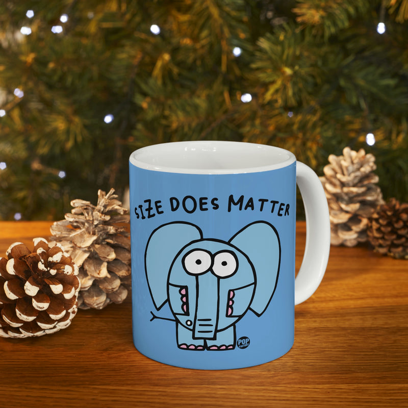 Load image into Gallery viewer, Size Does Matter! Elephant Coffee  Mug
