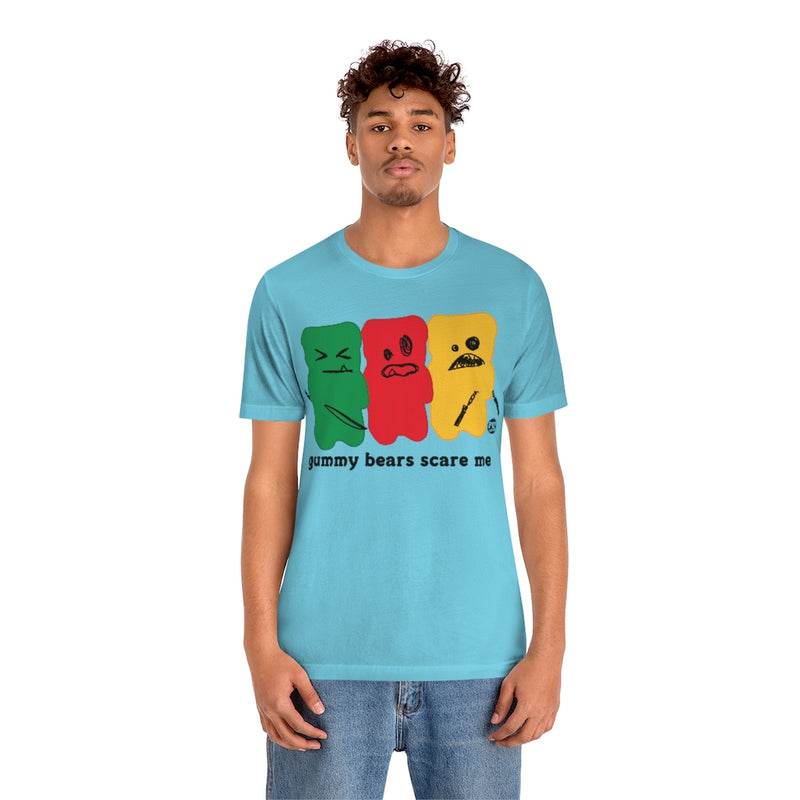 Load image into Gallery viewer, Gummy Bears Scare Me Unisex Tee
